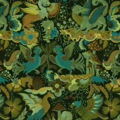PHANTASIA Wallpaper - Emerald Green
