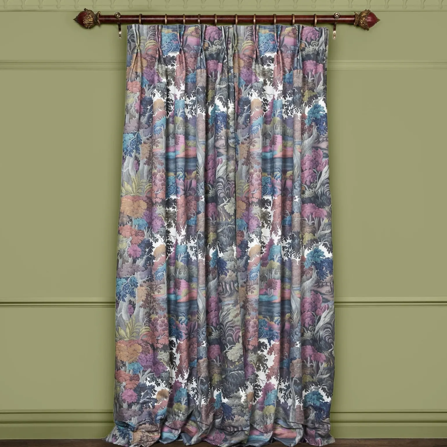 PLANTASIA Cotton Linen Curtain - Prism