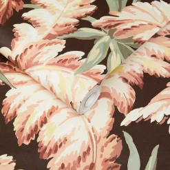 PLUMA Wallpaper - Carob
