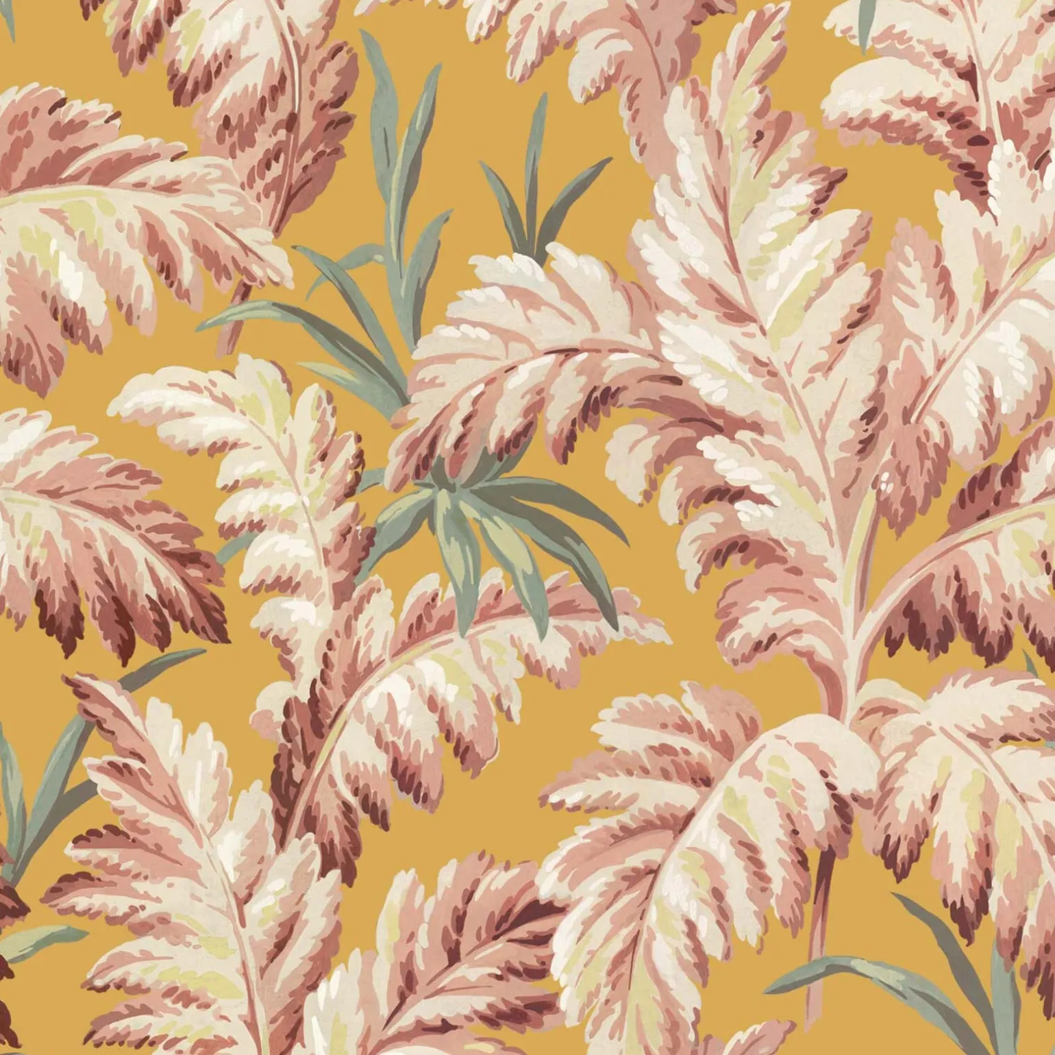 PLUMA Wallpaper - Flaxen