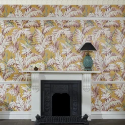PLUMA Wallpaper - Flaxen
