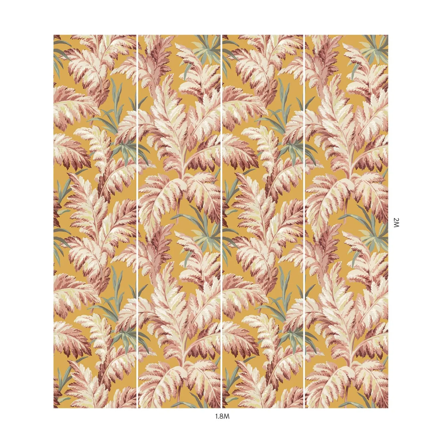 PLUMA Wallpaper - Flaxen
