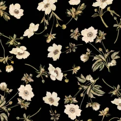 POPPIUM Wallpaper - Ebony