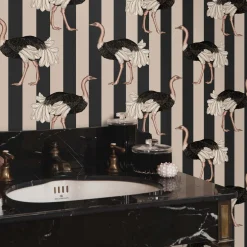 PRIDE Wallpaper - Clay & Off Black