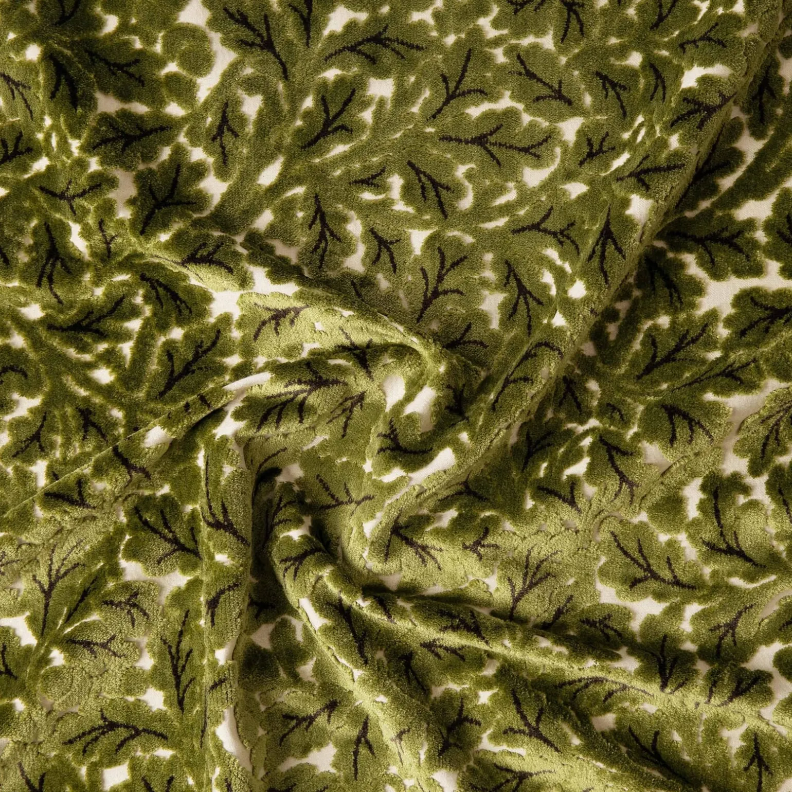 QUERCUS Velvet Jacquard - Evergreen