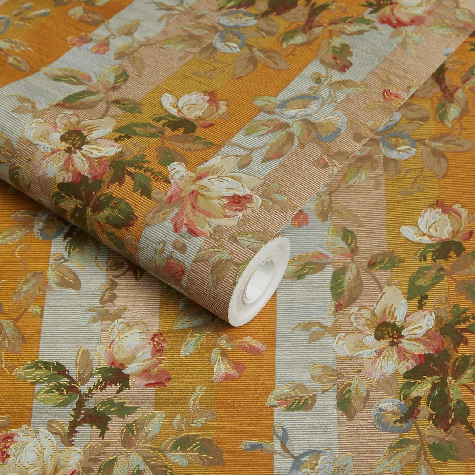 RAINBOW ROSE Wallpaper - Dusk Stripe