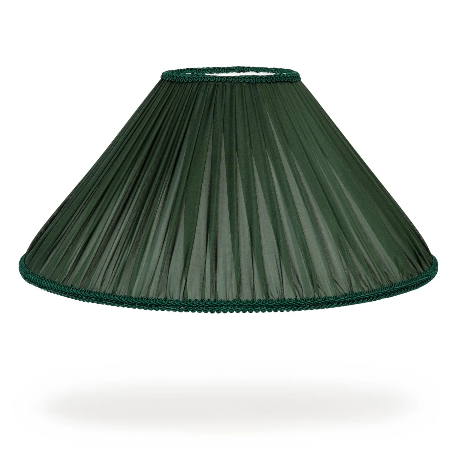 ROMILY Silk Pleated Lampshade - Moss