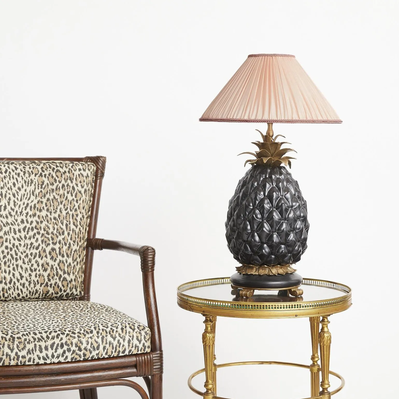 ROMILY Silk Pleated Lampshade - Tourmaline