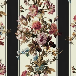 ROSETTA GARLAND Wallpaper - Noir