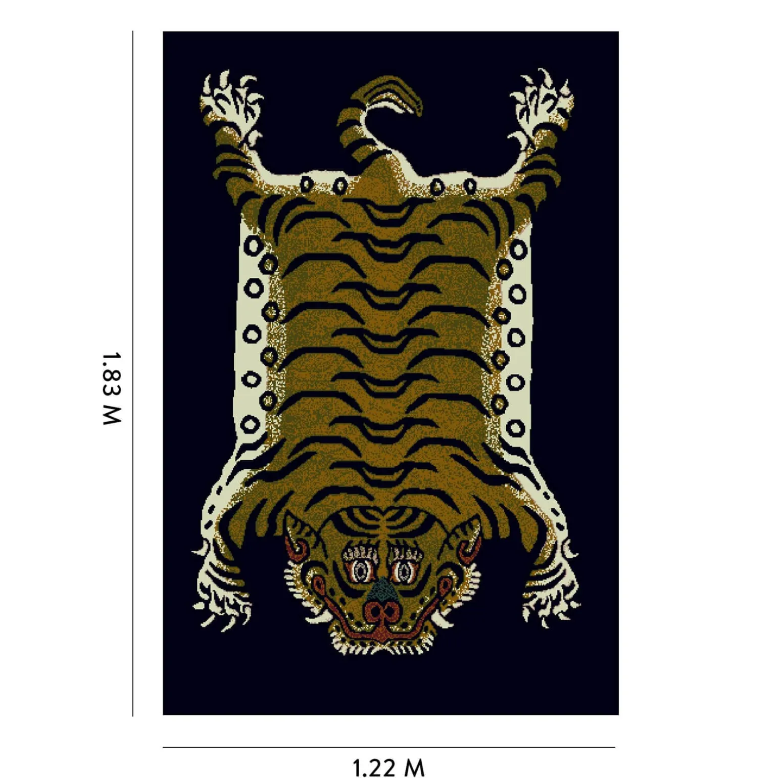 SABER Rug - Black