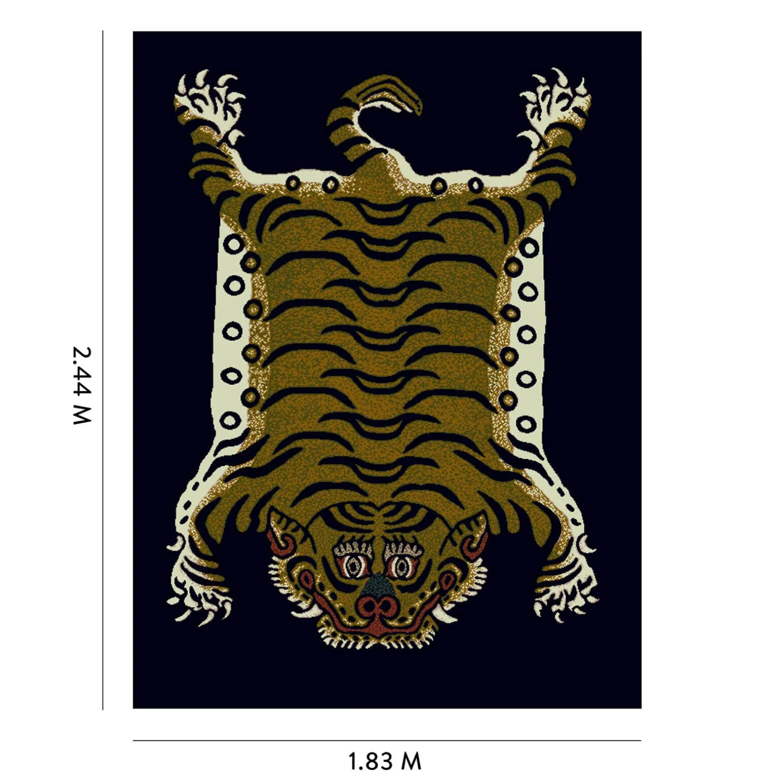 SABER Rug - Black