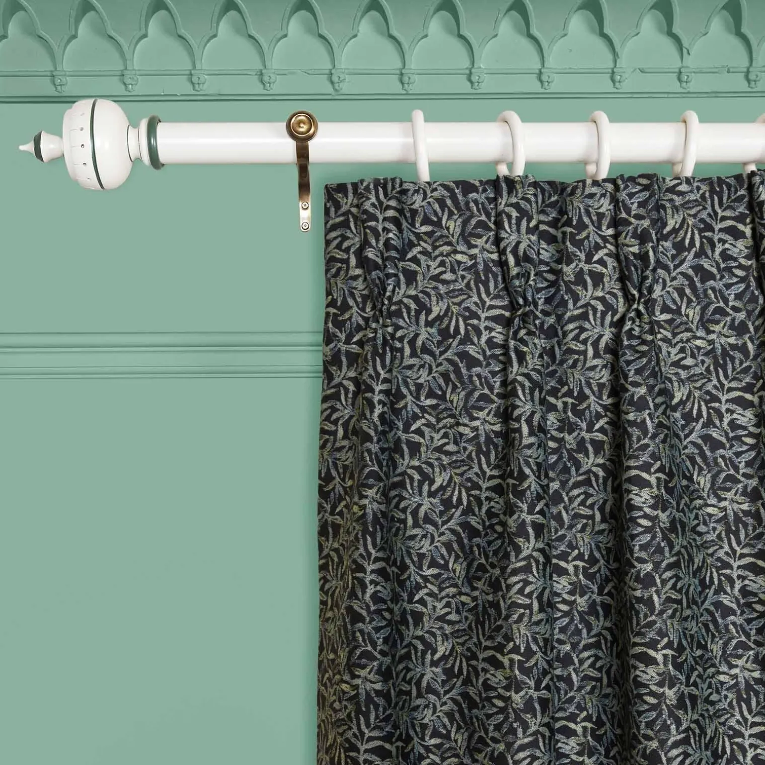 SALIX Jacquard Curtain - Noir