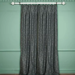 SALIX Jacquard Curtain - Noir