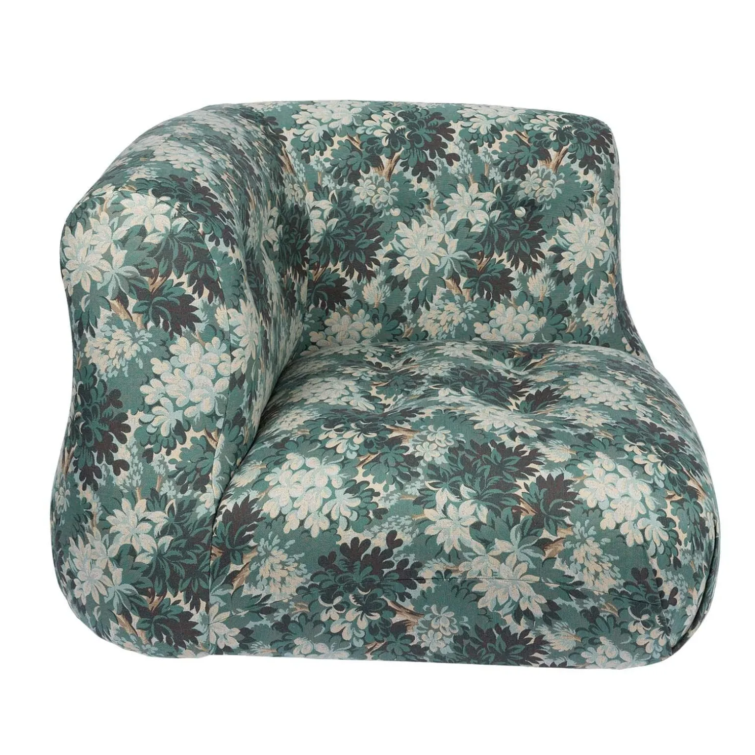 SILVA Jacquard Castle Chair Corner - Cerulean
