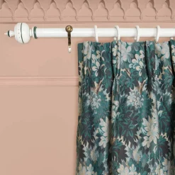SILVA Jacquard Curtain - Cerulean