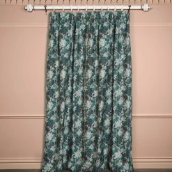 SILVA Jacquard Curtain - Cerulean