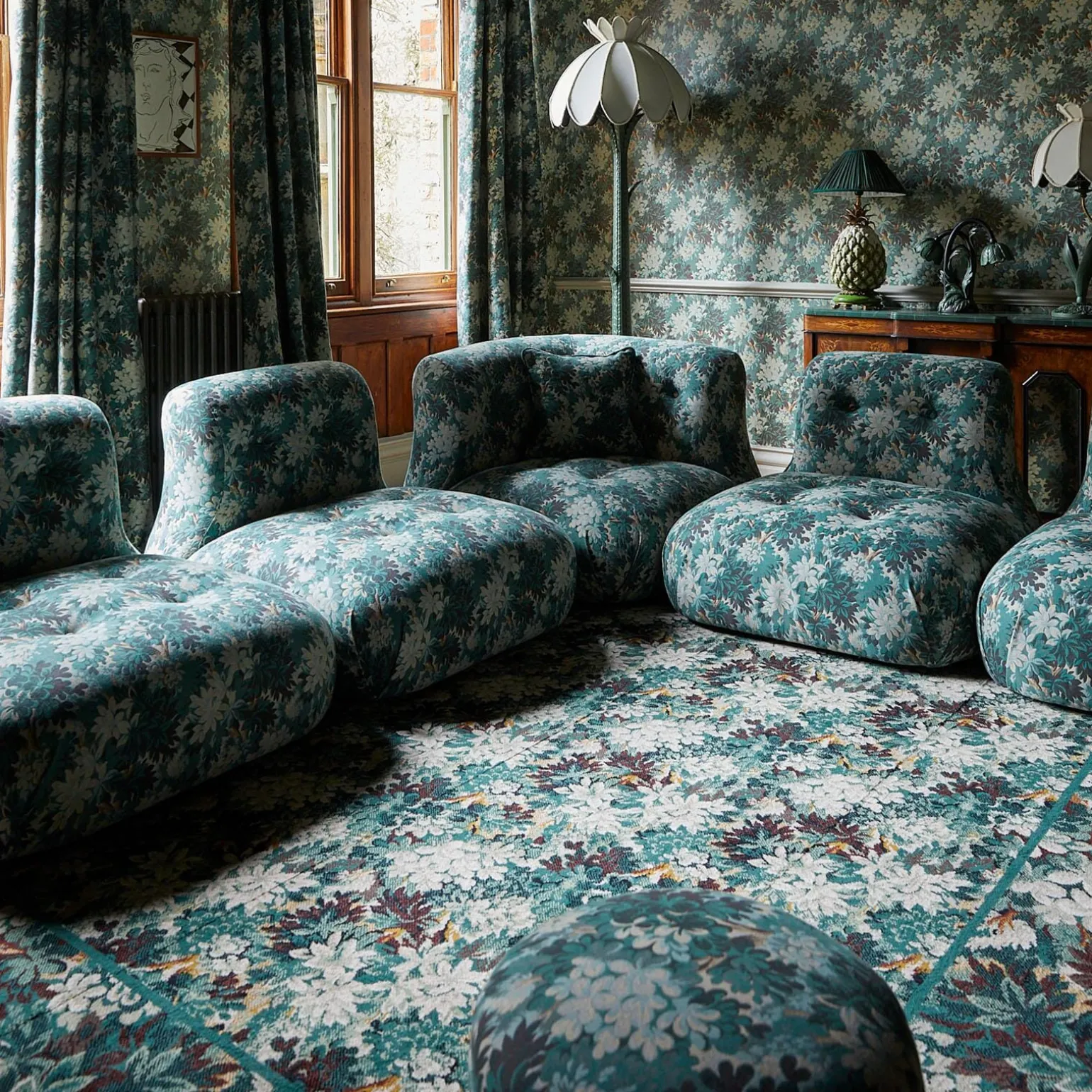 SILVA Rug - Cerulean