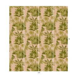 SUMATRA Wallpaper - Blush & Pear Green