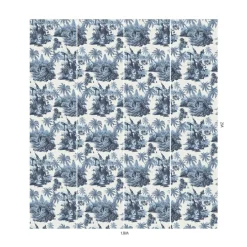 SUMATRA Wallpaper - Off White & Azure