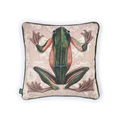 TARAXA AMPHIBIA Hemp Medium Piped Cushion - Blush