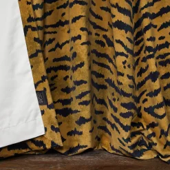 TIGRE Velvet Curtain - Taupe