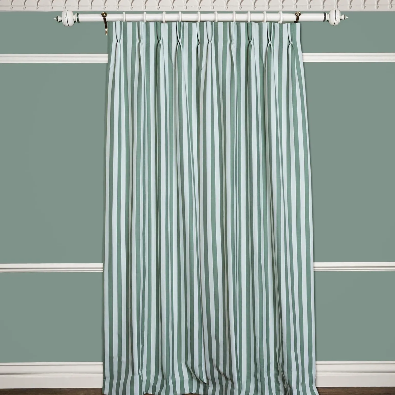 TREMATON STRIPE Jacquard - Verdigris