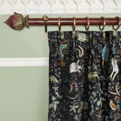 TREMATONIA Jacquard Curtain - Onyx