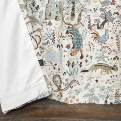 TREMATONIA Jacquard Curtain - Ecru