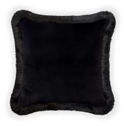 TREMATONIA Medium Jacquard Cushion - Ebony