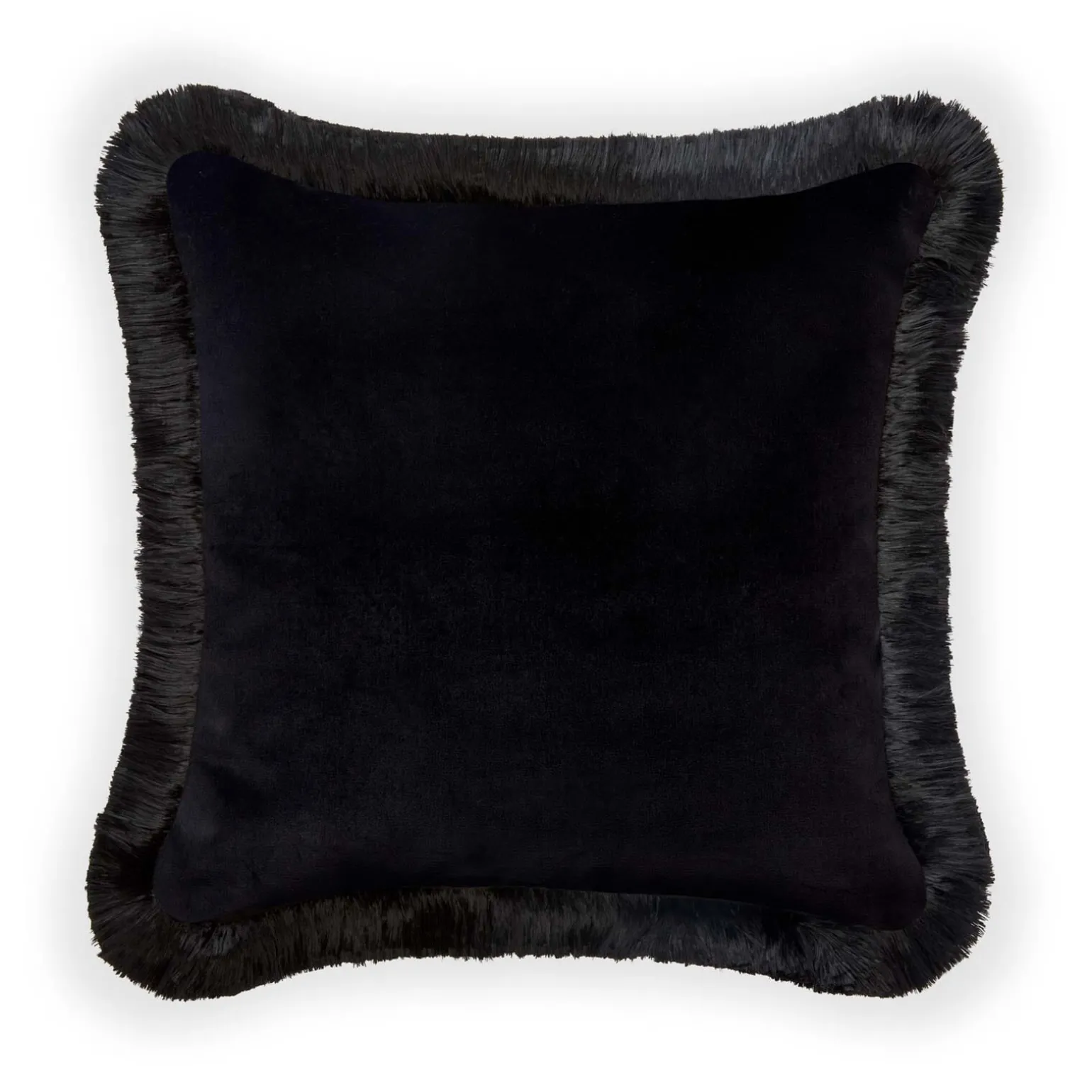 TREMATONIA Medium Jacquard Cushion - Ebony