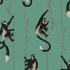 TROOP Wallpaper - Parakeet Green