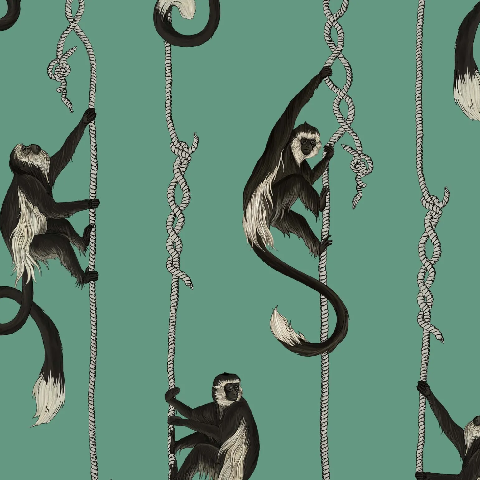 TROOP Wallpaper - Parakeet Green
