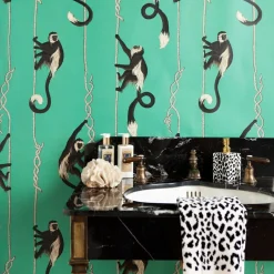TROOP Wallpaper - Parakeet Green