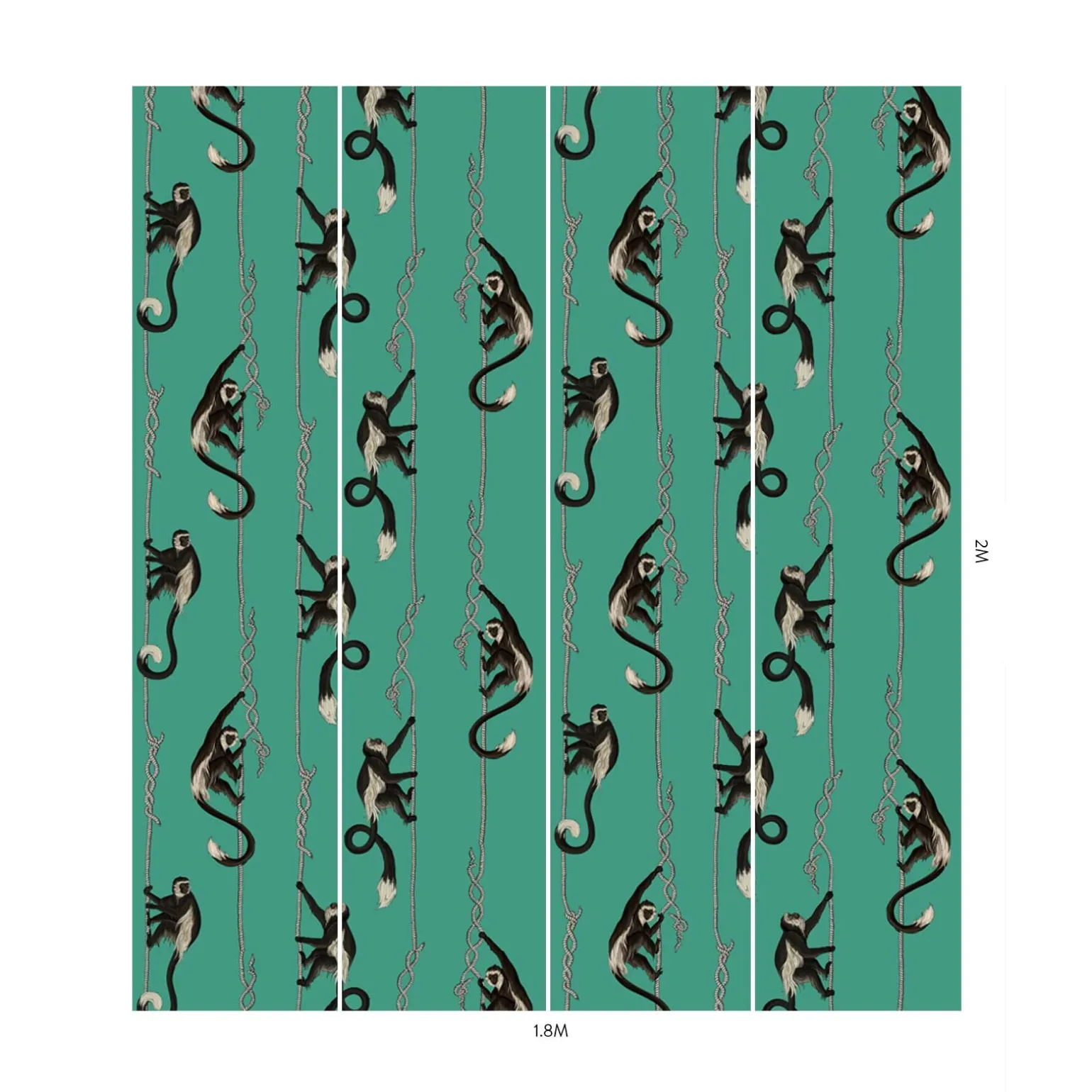 TROOP Wallpaper - Parakeet Green