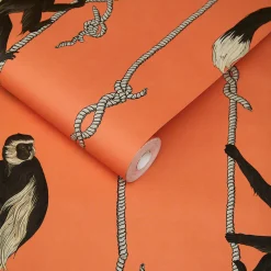 TROOP Wallpaper - Salamander Orange