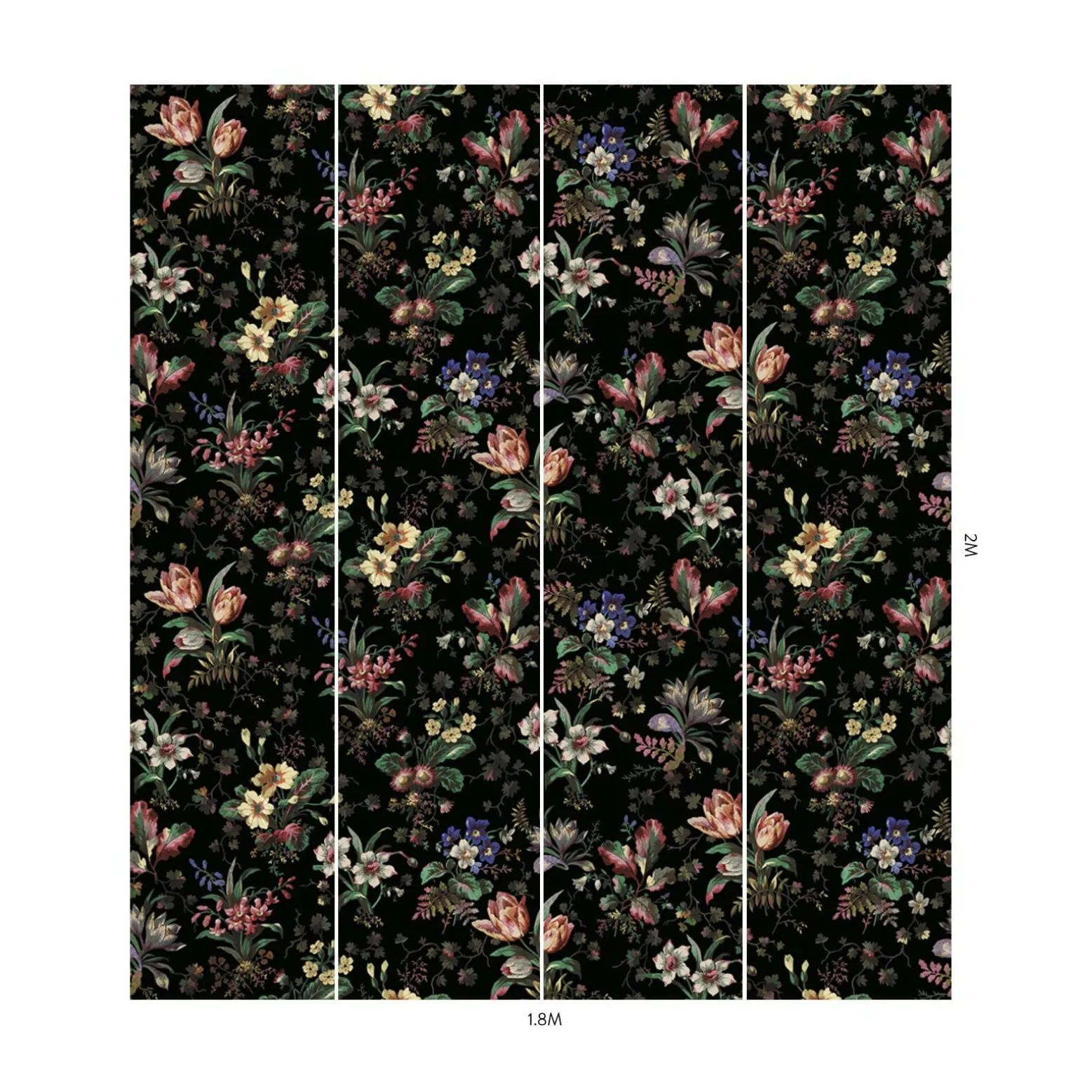 TULIPA Wallpaper - Onyx
