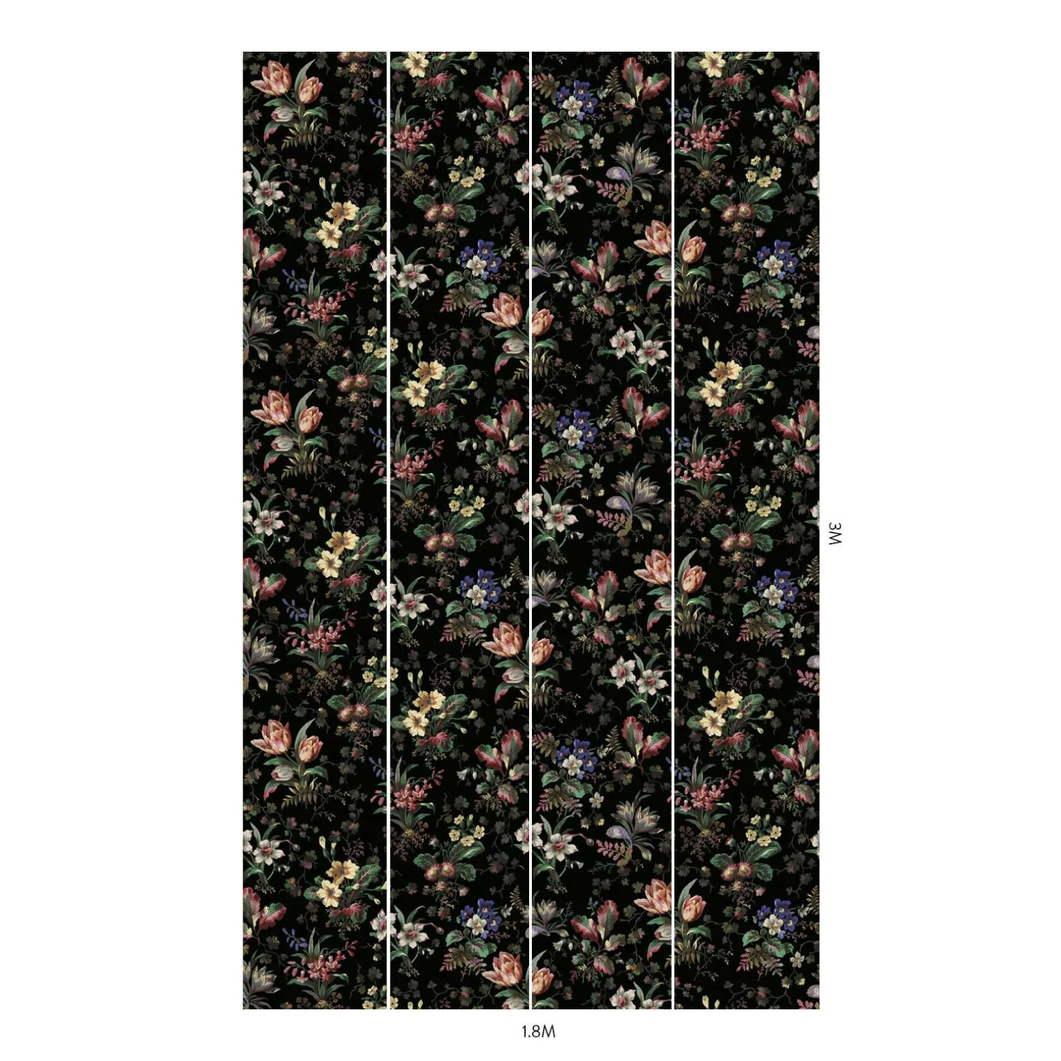 TULIPA Wallpaper - Onyx