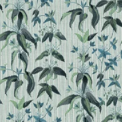 URTICA Wallpaper - Myrtle Stripe