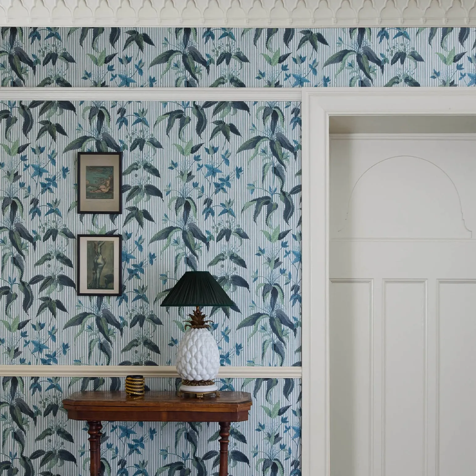 URTICA Wallpaper - Myrtle Stripe