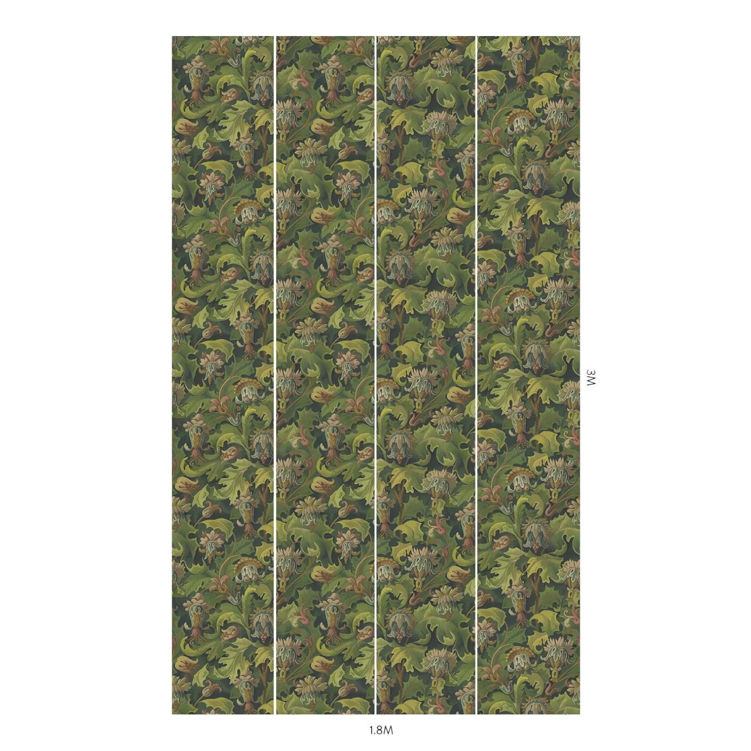 VESPERTINE Wallpaper - Verde