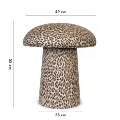 WILD CARD Jacquard 'Toad' Stool Medium - Butterscotch