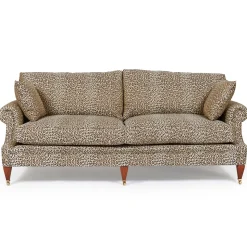 WILD CARD Jacquard Wilton 3-Seater Sofa - Butterscotch