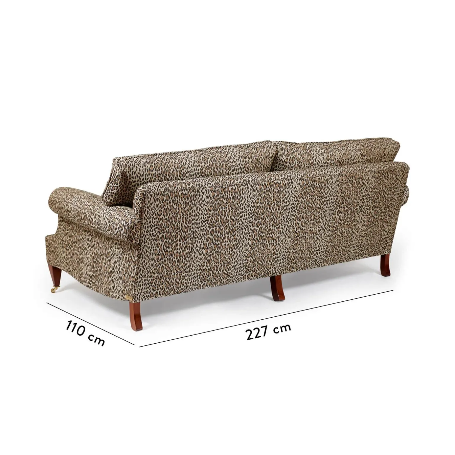 WILD CARD Jacquard Wilton 3-Seater Sofa - Butterscotch