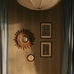 WILD CARD Traditional Wallpaper - Butterscotch