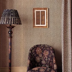 WILD CARD Traditional Wallpaper - Butterscotch