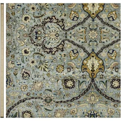 ZANJAN Velvet Curtain - Sapphire
