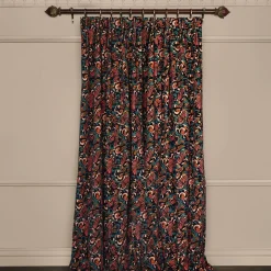 ZENNOR Velvet Curtain - Emerald