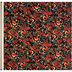 ZENNOR Velvet Curtain - Emerald