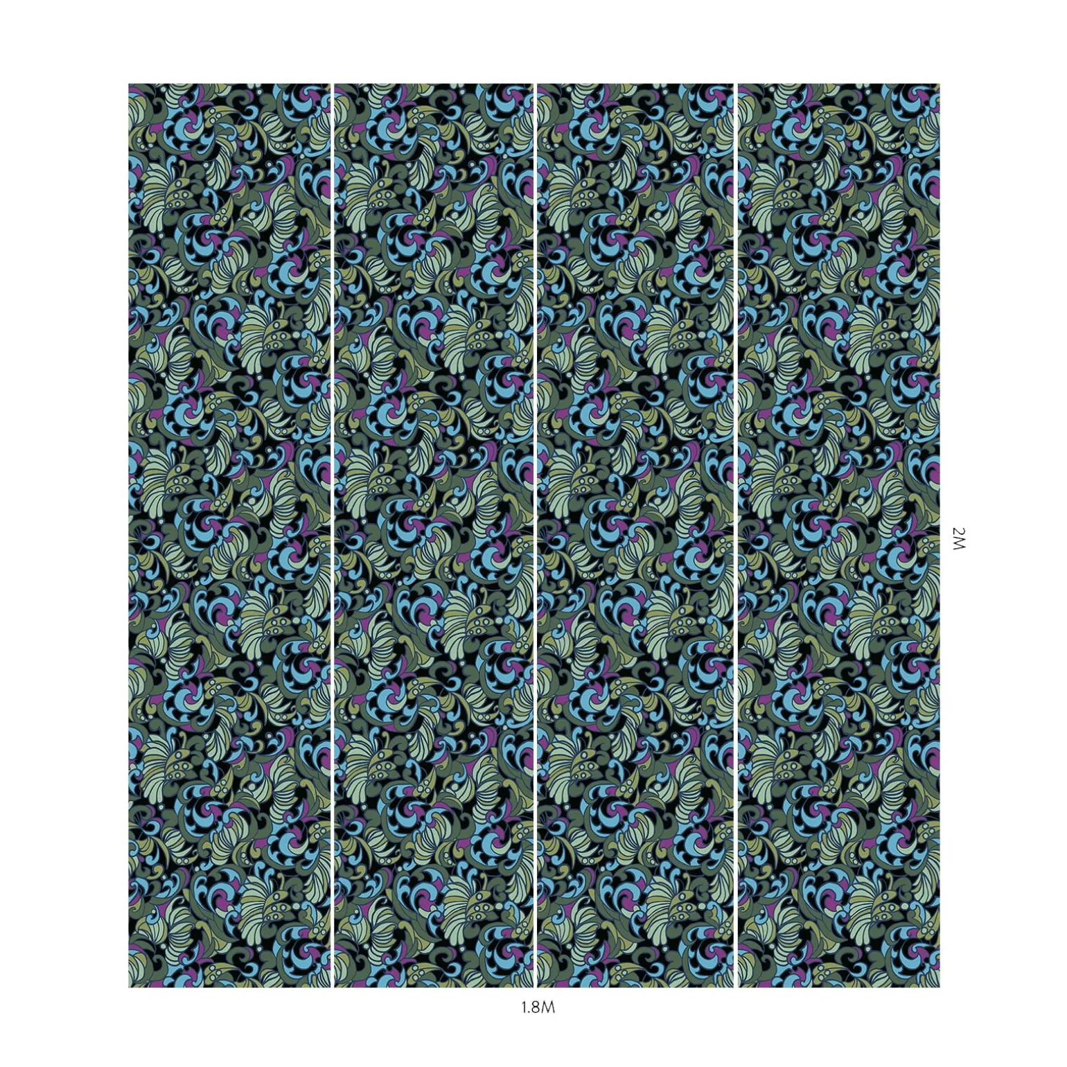ZENNOR Wallpaper - Ocean