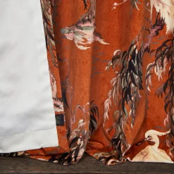 ZEUS Velvet Curtain - Tobacco